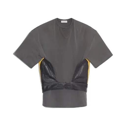Hybrid Racing T-Shirt - Black / White / Yellow