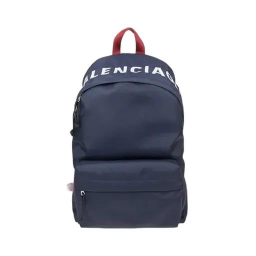Blue Canvas Backpack