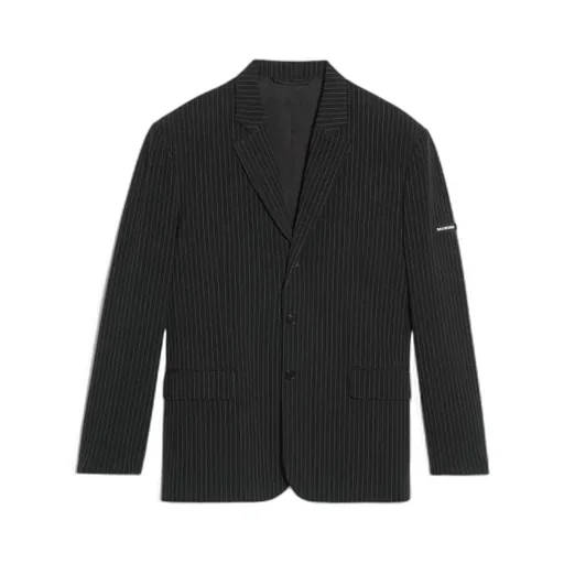 Washed Single-Breasted Jacket