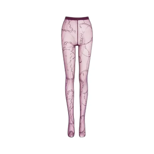 Lace Jewel Pattern Tights