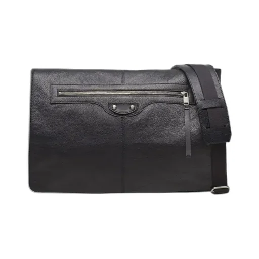 Classic Messenger Bag - Black
