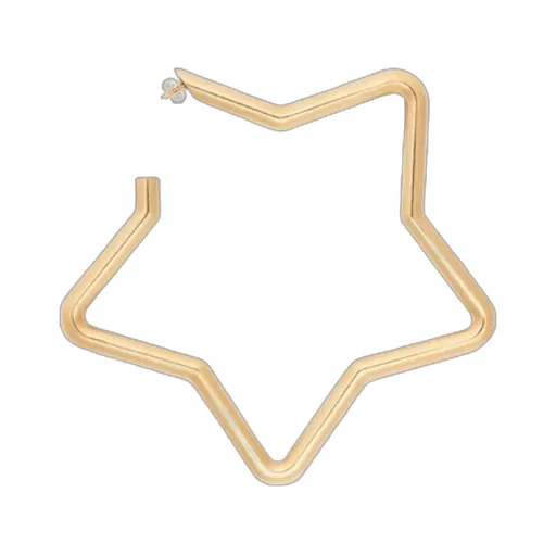 Gold Star Earrings