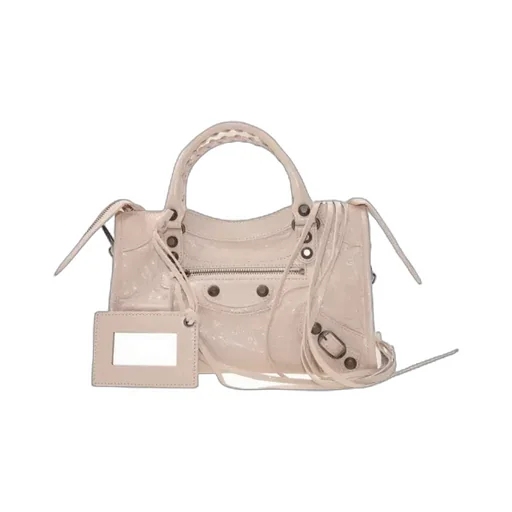 Pink Leather Handbag