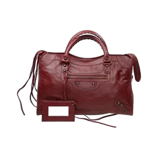 Red Leather Handbag
