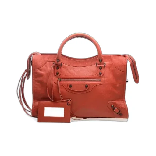 Red Leather Handbag