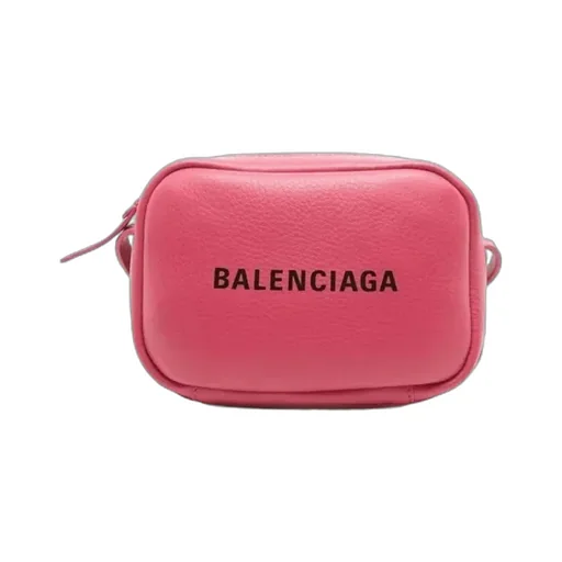 Pink Leather Handbag