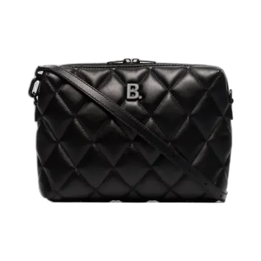 Black Leather Crossbody Bag