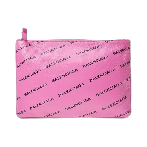 Pink Leather Handbag