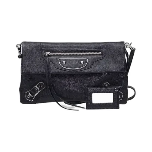 Black Leather Handbag