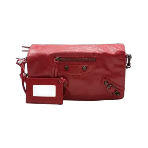Red Leather Handbag