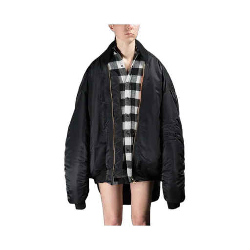 Oversized Bomber Jacket