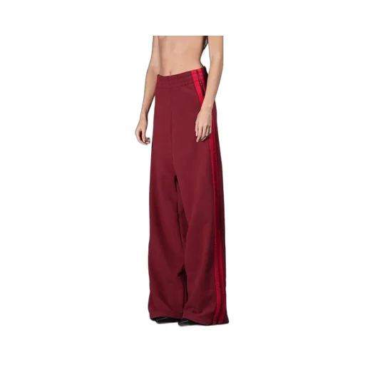 Burgundy Oversized Sweatpants