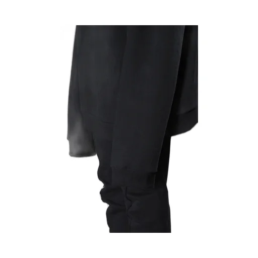 Black Reconstructed Sweatshirt