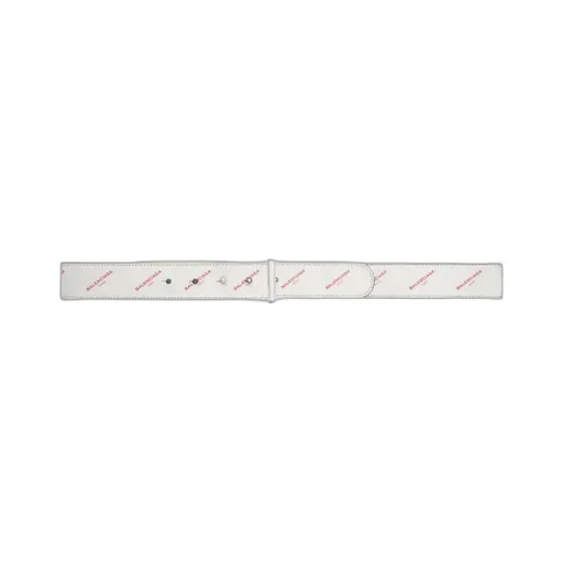All Over Belt - Silver / Red