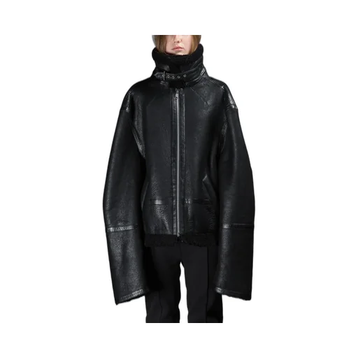 Leather Shearling Jacket