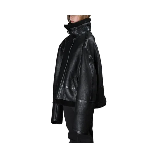 Leather Shearling Jacket
