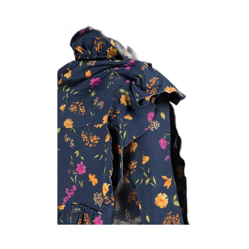 Floral Print Ruffle Dress