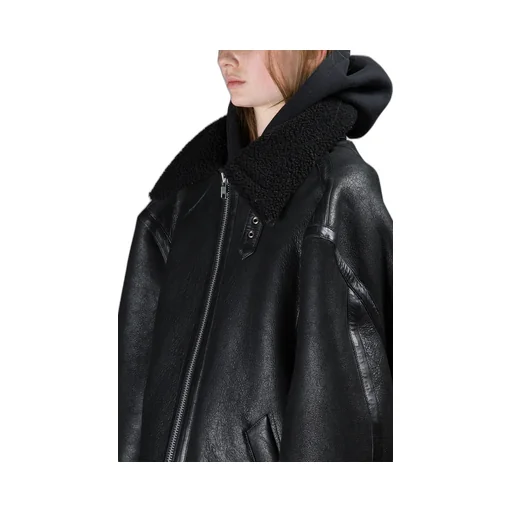 Leather Shearling Jacket