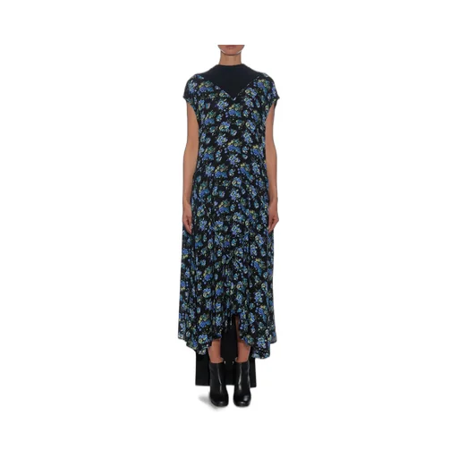 Floral Black Dress