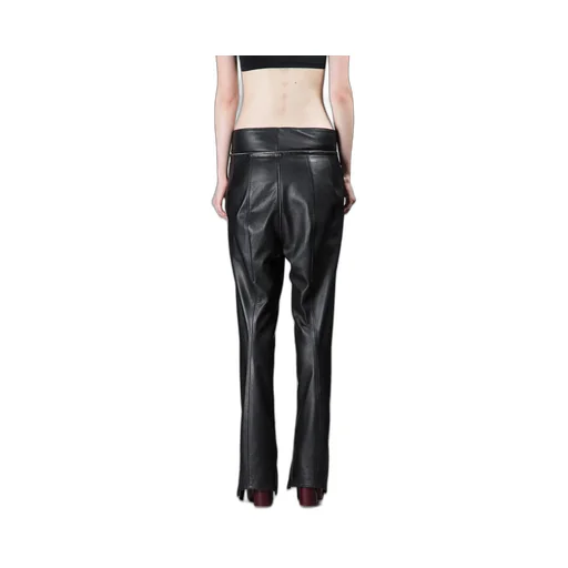 Leather Zip Pants