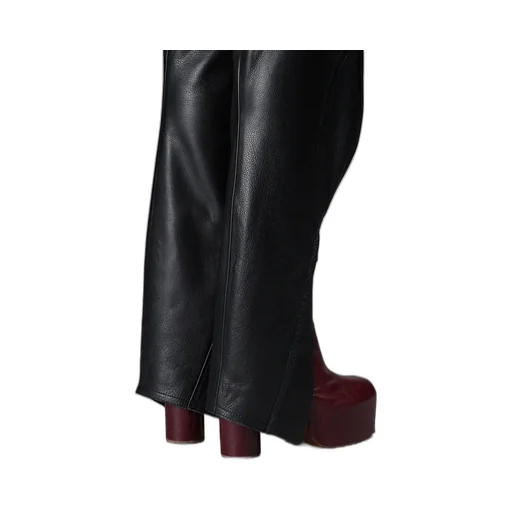 Leather Zip Pants