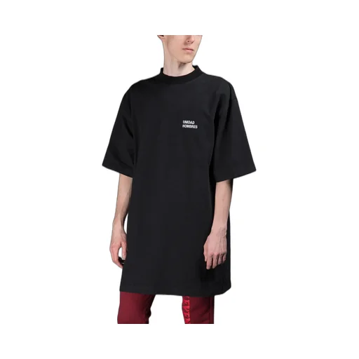 Unidad Hombres Oversized Mock Neck T-Shirt