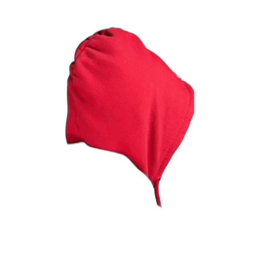 Red Bomber Jacket With Hood