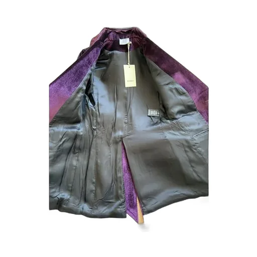 Purple Velvet Blazer