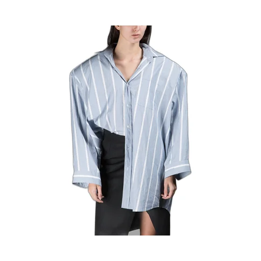 Oversized Striped Shirt