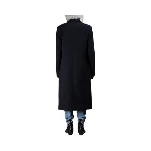 Navy Long Overcoat