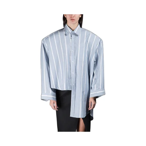 Oversized Striped Shirt