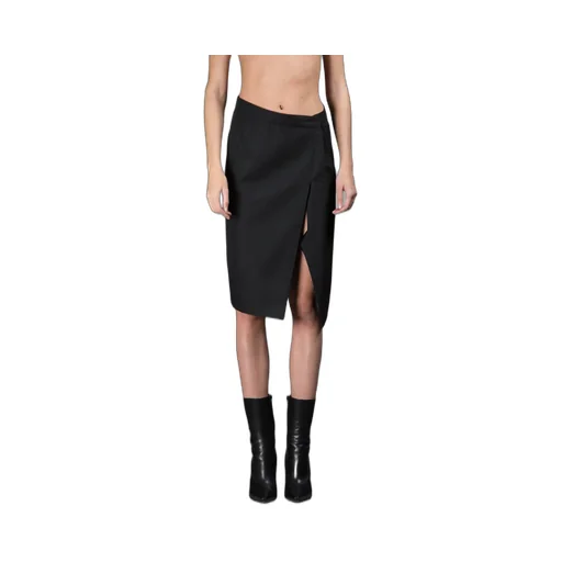 Asymmetric Wrap Skirt
