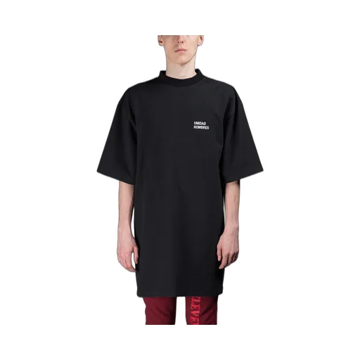 Unidad Hombres Oversized Mock Neck T-Shirt