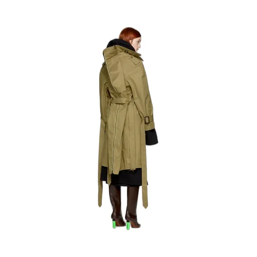 Hooded Trench Coat