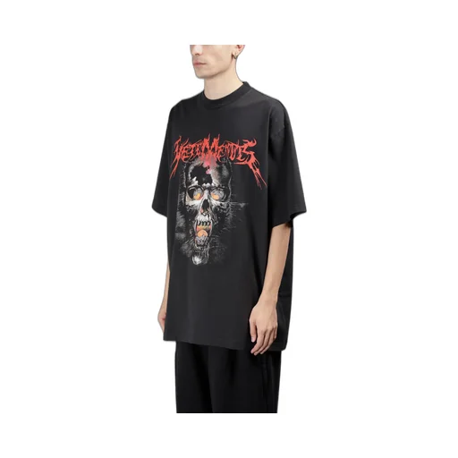 Metal Print Oversized T-Shirt