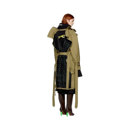 Hooded Trench Coat