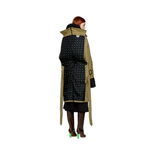 Hooded Trench Coat