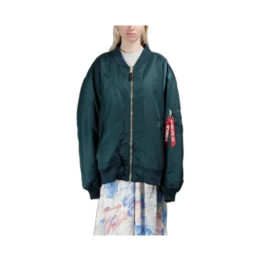 Green Alpha Bomber Jacket