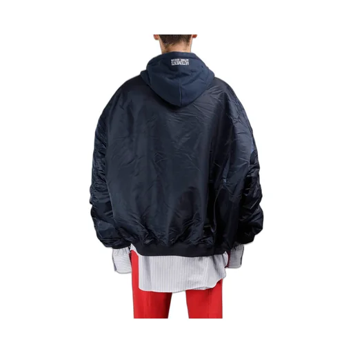 Blue Alpha Ma-1 Bomber Jacket