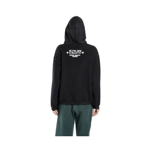 Black Inside Out Fuck Hoodie