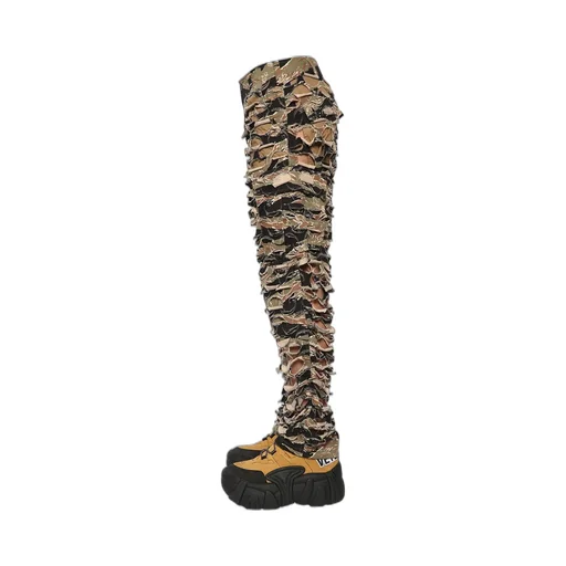 Camo Cutout Pants