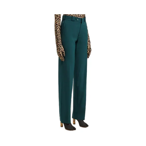Cutout Green Trousers