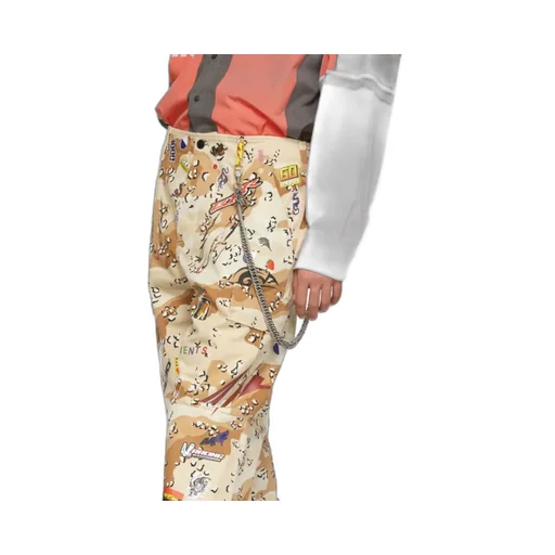 Camo Sticker Cargo Pants