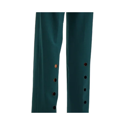 Cutout Green Trousers