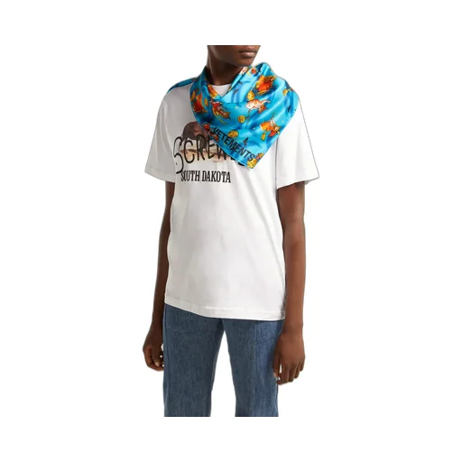 Halloween Printed Silk Scarf