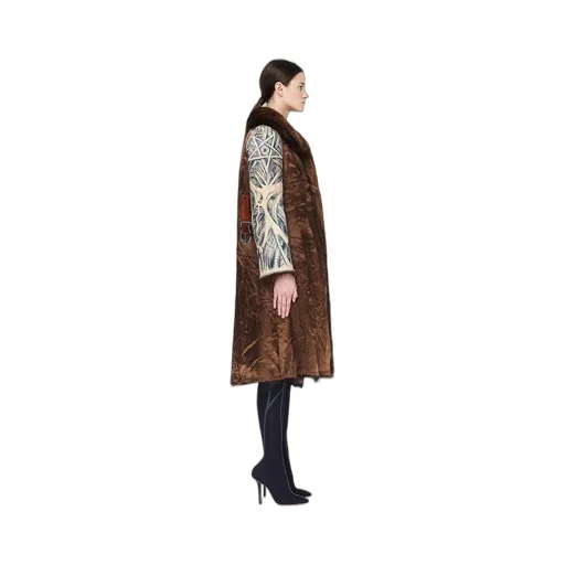 Inside Out Fur Coat
