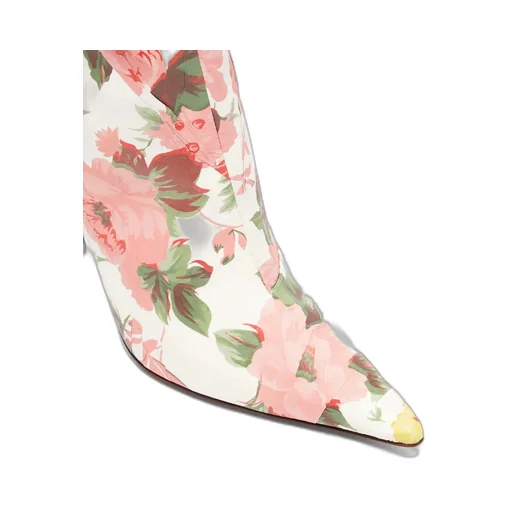 Floral Heel Boots
