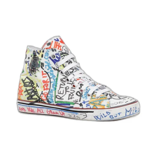 Graffiti Hi Top Sneaker