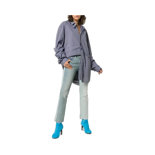 Deconstructed Shirt Blue