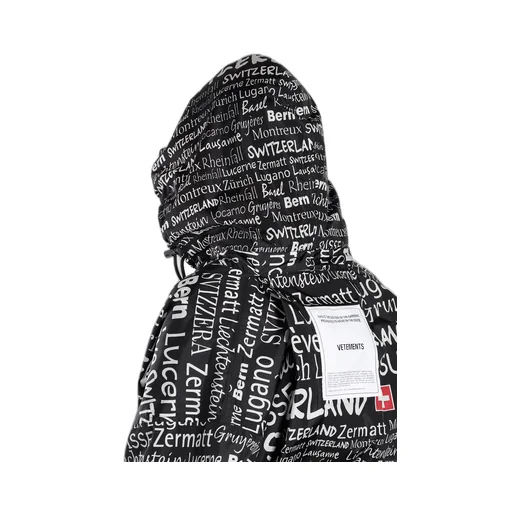 Logo Swiss Kimono Coat